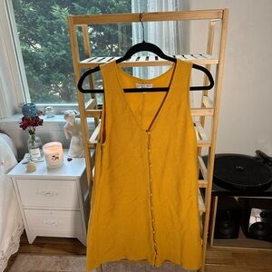 M madewell yellow dress perfect for summer!